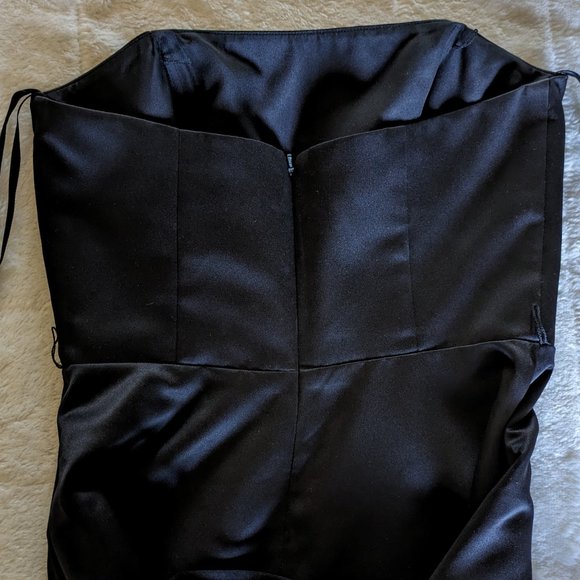 Erica Michelle Ltd. Strapless Prom Party Dress, Sz 6-8 - Picture 8 of 16